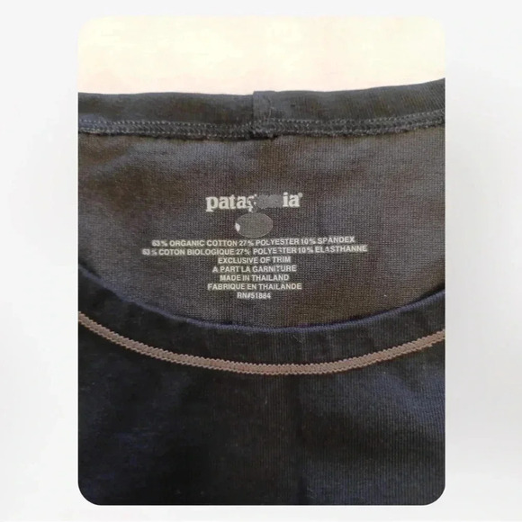 Patagonia Black Sleeveless Dress  Tunic Size Medium - Picture 9 of 10